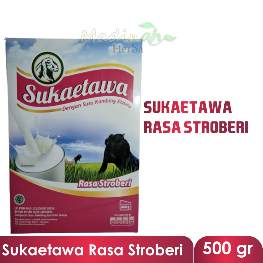 Sukaetawa Susu Kambing Etawa  Tinggi 5 Mineral Dan Vitamin E Nikmat 500 Gram Untuk Kesehatan