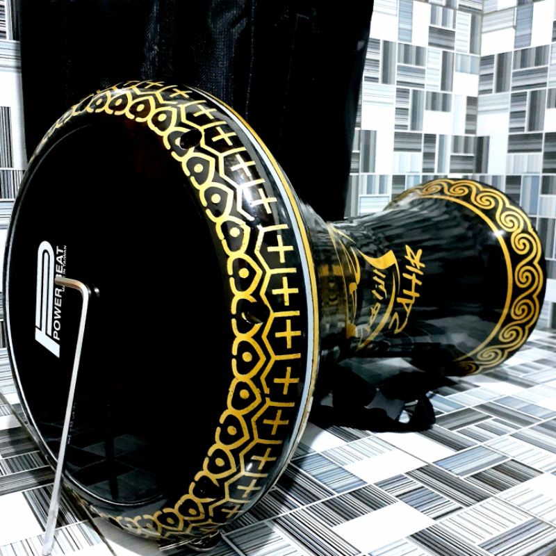 DARBUKA SOMBATI 9INC/ MOTIF AZZAHIR FULSET(Termurah)