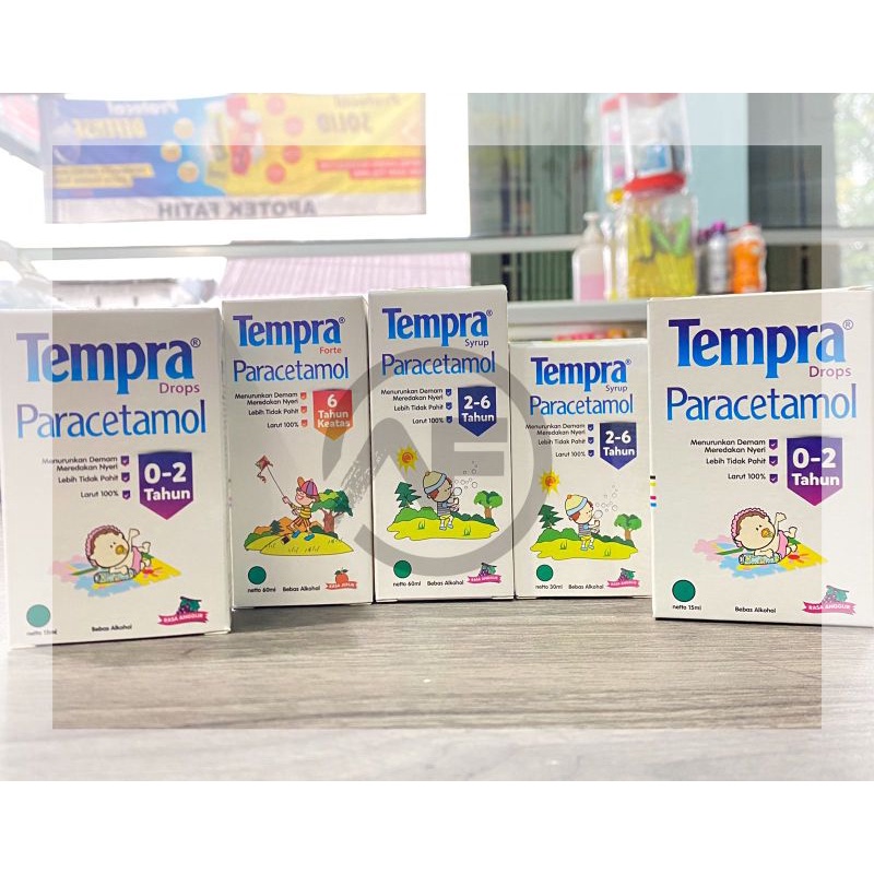 TEMPRA PARACETAMOL ANAK // PENURUN DEMAM PEREDA NYERI KHUSUS ANAK//