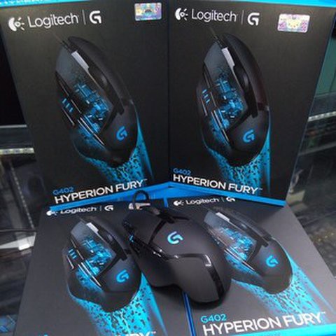 Logitech G402 Hyperion Fury - Mouse Gaming FPS Hybrid Sensor 4000 DPI