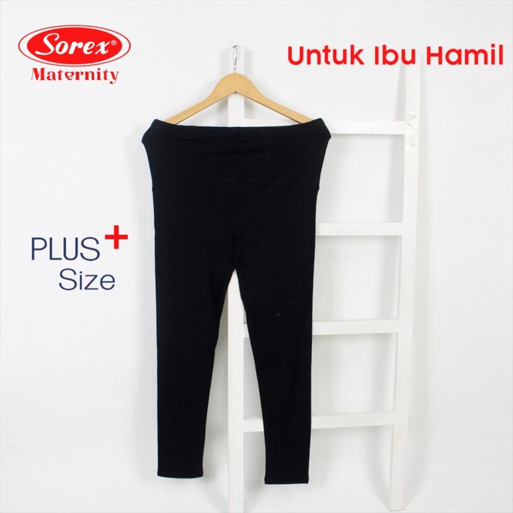 SOREX (1pcs) Celana Panjang Legging Hamil Kantor Freesize Big Size Bamboo 303 304 7004 401 402