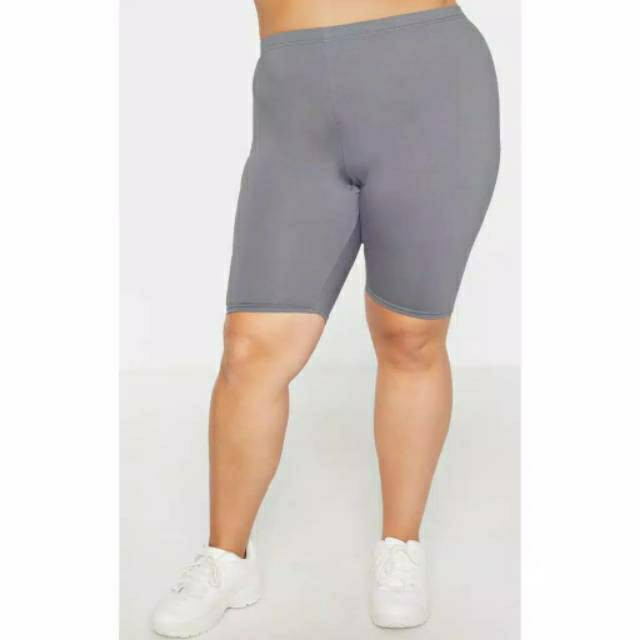 Super Jumbo 4L Celana Short Wanita Celana Dalaman Pendek Jersey Big Size 3L XXXL Legging Short