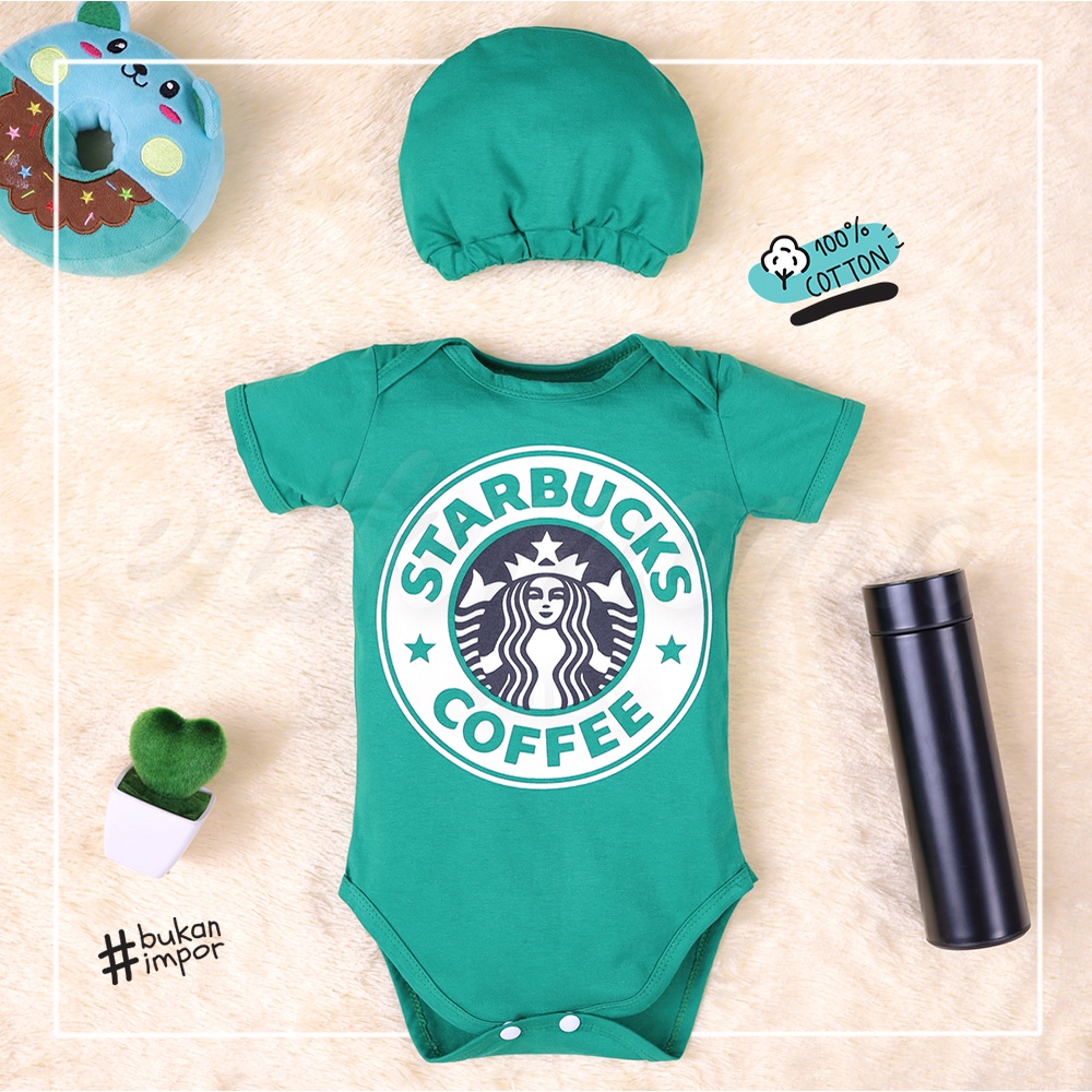 ❤️ jumper bayi starbucks baju bayi lucu baju anak ❤️