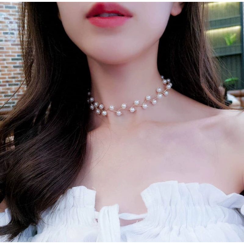 KALUNG CHOKER PEARL AI018