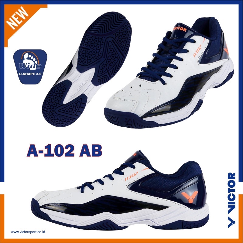 Sepatu Badminton Victor A 102 AB / A102 / A102AB Original