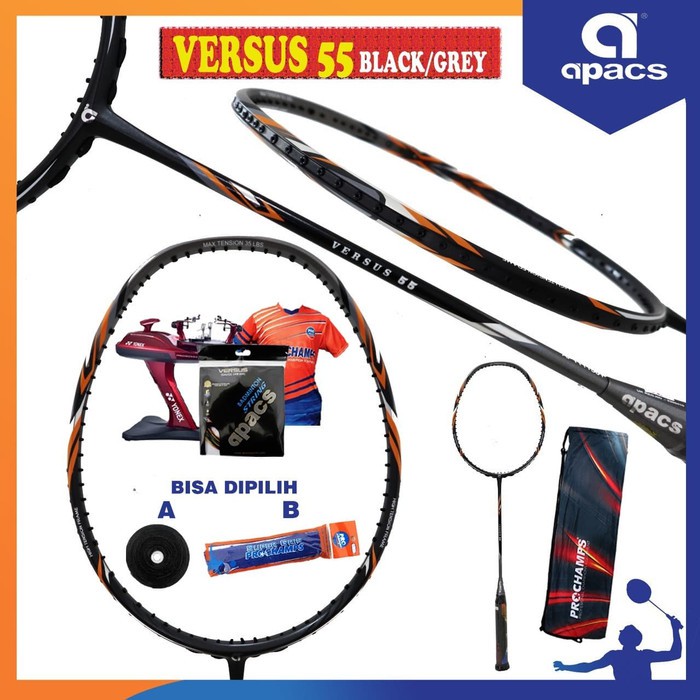 APACS Raket Badminton VERSUS 55 ORIGINAL