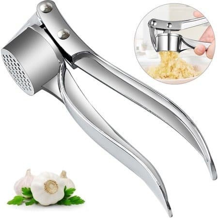 Penghancur Bawang Putih / Garlic Press Crusher Stainless Kualitas Top