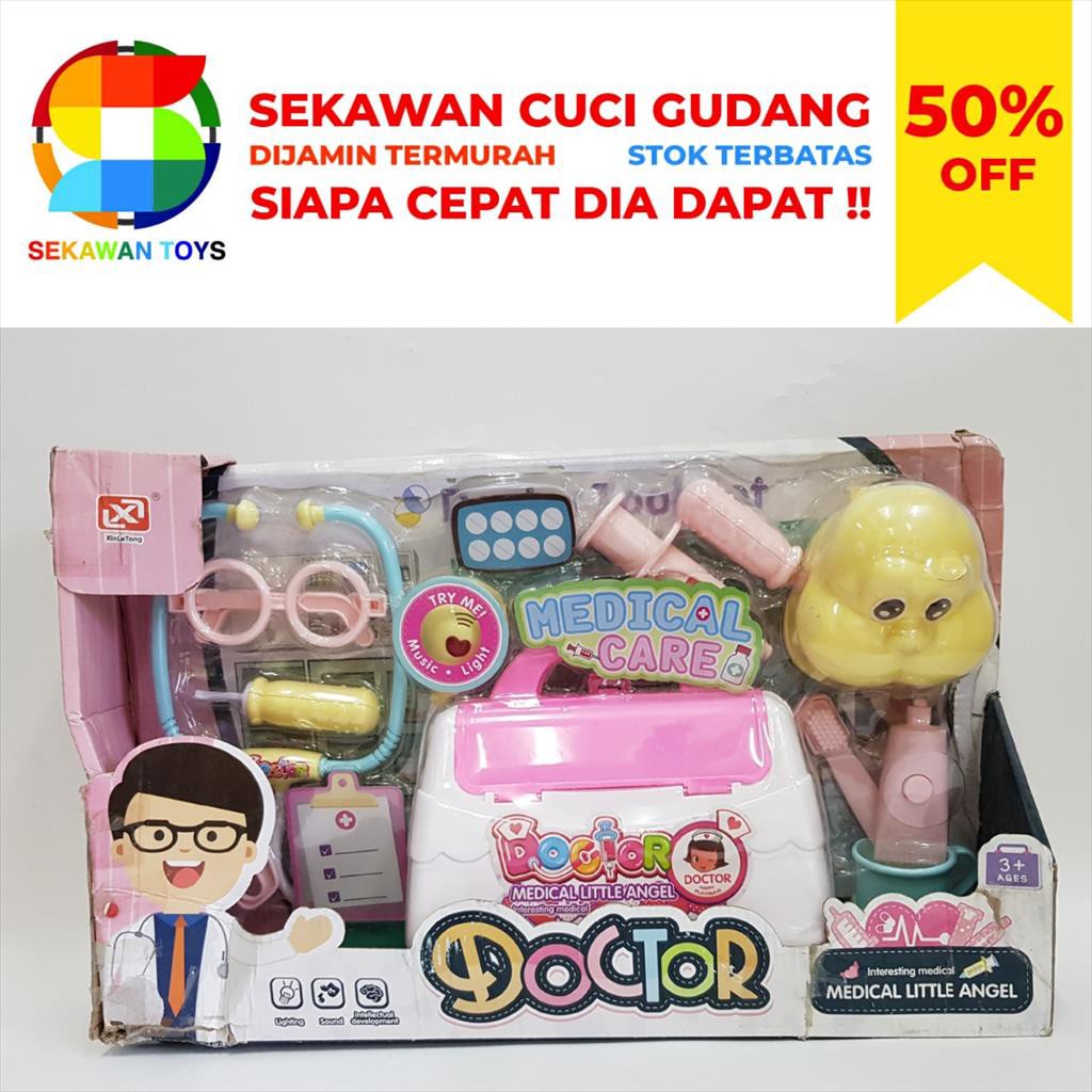 Mainan Dokter-Dokteran/ Mainan Doctor Medical Care SEKAWAN SALE!!