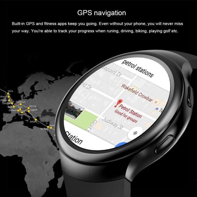 New LEMFO LES2 Smart Watch Smartwatch Fashion Smart Watch Android Smartwatch GPS SIM Heart Rate