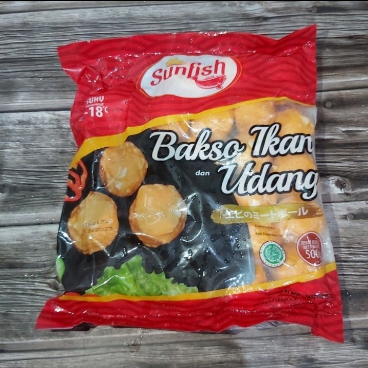 

SUNFISH BAKSO IKAN DAN UDANG 500gr