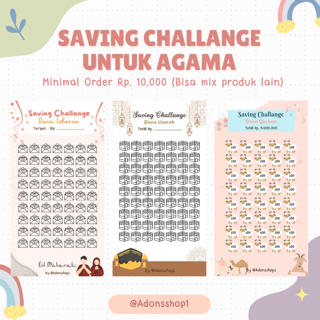 

Saving Challange Untuk Agama A6 A5
