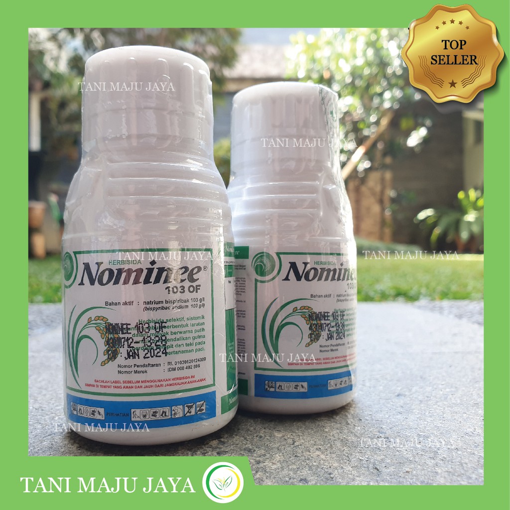 Herbisida Nominee 100OF 100 ml Obat Pembasmi Gulma Rumput Liar Padi Nomin Nomine