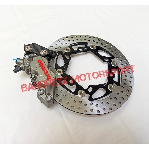 Readyy     Paket Kaliper Brembo 4 P Plus Cakram Floating 260 mm For Aerox 155- Nmax 155- Nmax 2020