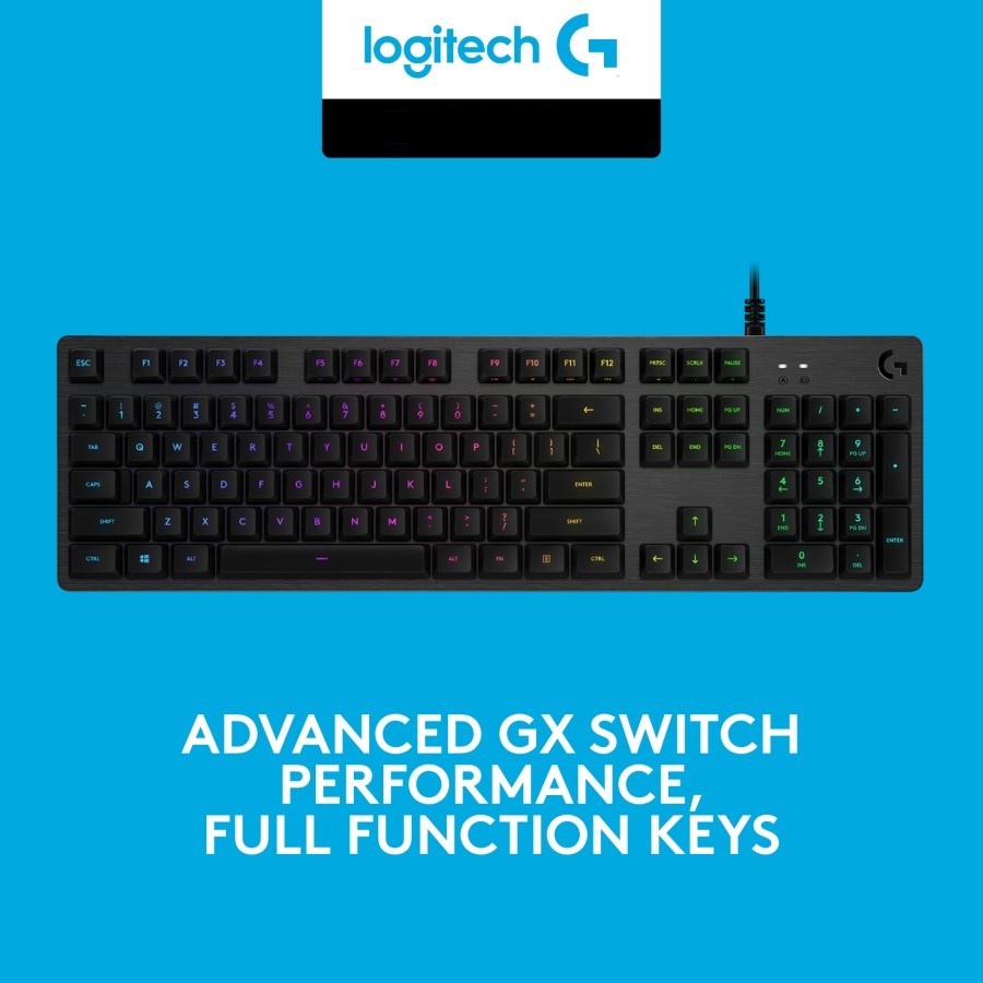 LOGITECH G512 Carbon Lightsync RGB Mechanical GX Gaming Keyboard G 512