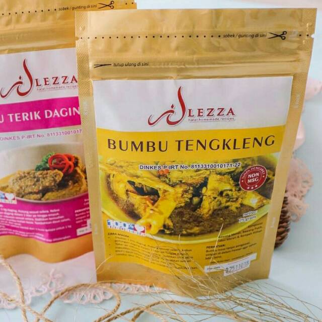

Bumbu Instan Lezza Tengkleng No MSG Tanpa Pengawet 75 gr Sehat