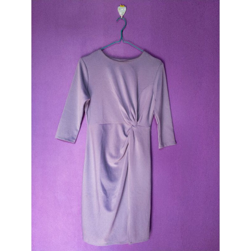 Preloved dress biru