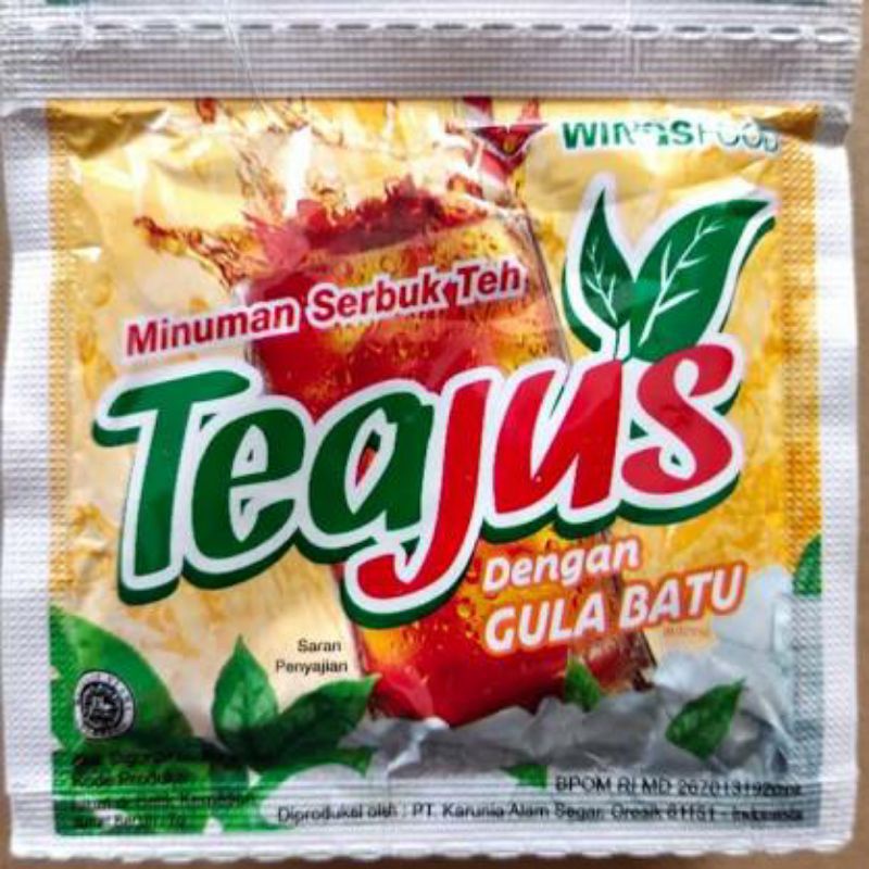 

Teh Jus Gula Batu per sachet