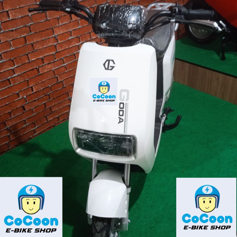 Cocoon E-Bike Electric Motorcycle Sepeda Motor Listrik Goda Lion 200