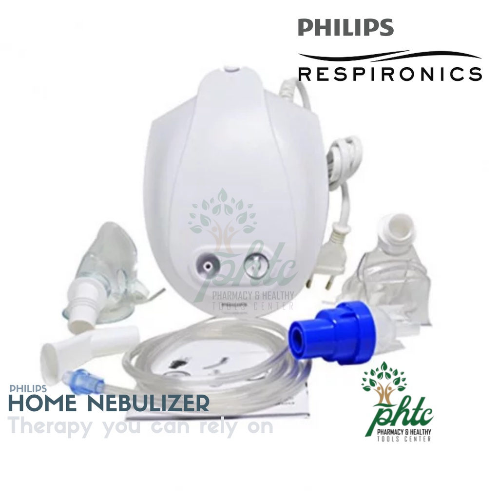 PHILIPS Home Nebulizer l Compressor Nebulizer System l Alat Uap Nebulizer