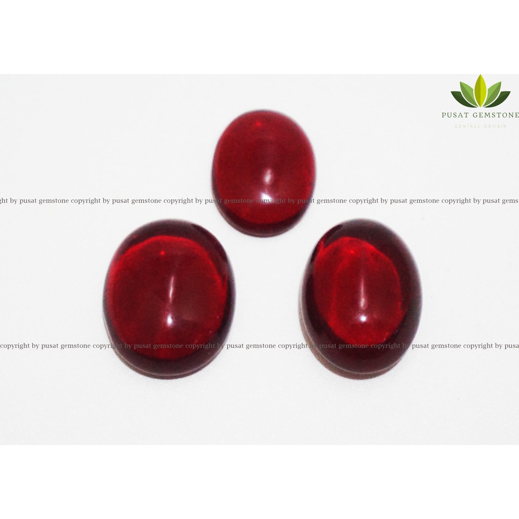 Batu Akik Merah Siam