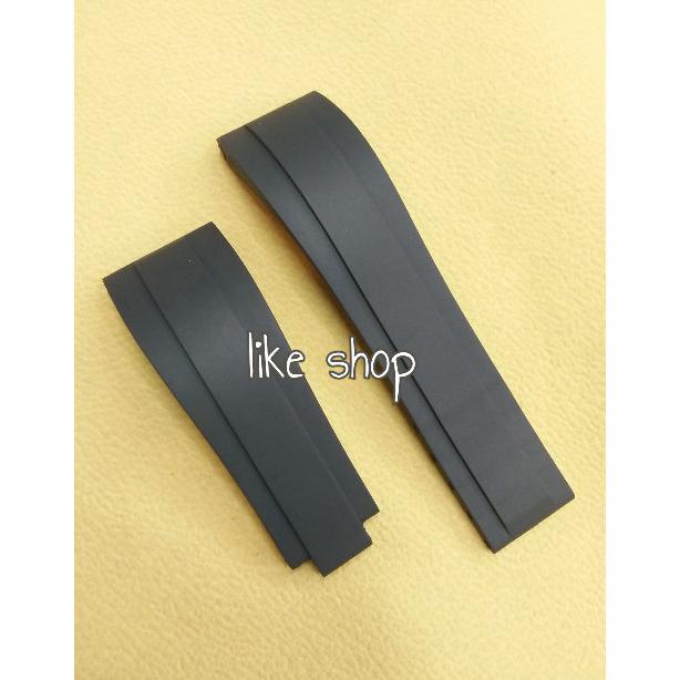 RECOMENDED TALI STRAP JAM TANGAN ROLEX KARET RUBBER SUPER