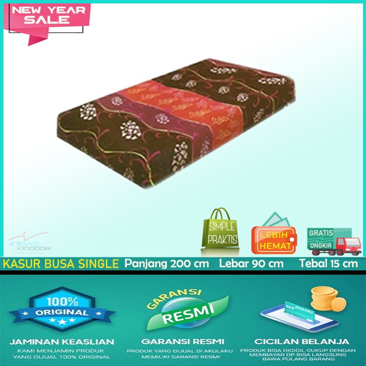 INOAC KASUR BUSA SINGLE ukuran 200x90x15 cm