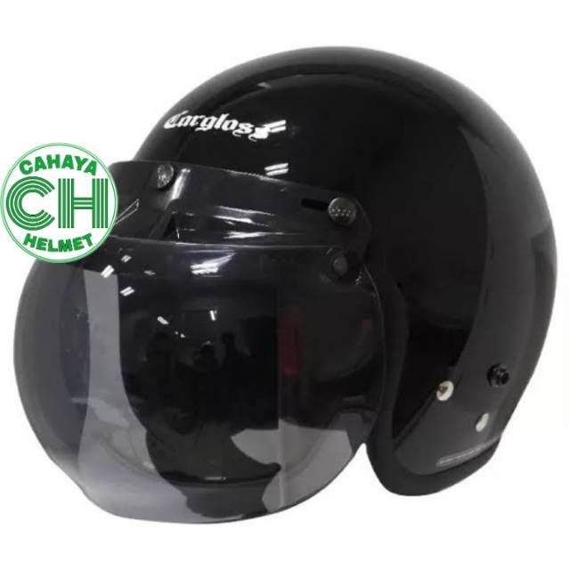 Paket Helm Cargloss Kaca Cembung
