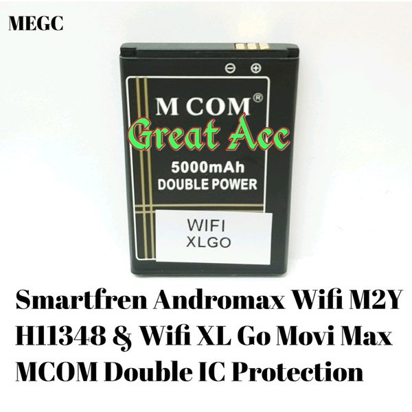Spesial Baterai Battery Smartfren Andromax MiFi M2Y Double Power terbaik