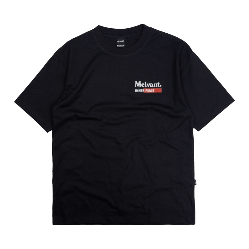 MTS SARADA BLACK - MELVANT TSHIRT LAKI LAKI