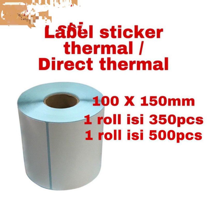 

Lebel sticker thermal