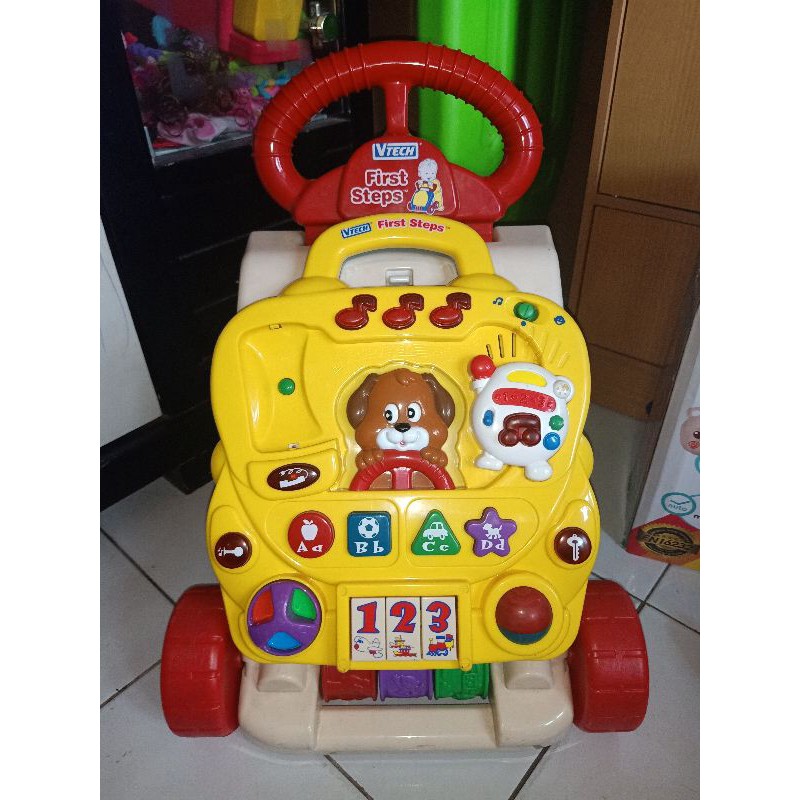 prelived push walker vtech