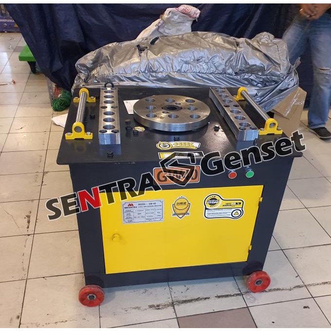 Mesin bar bending. mesin bar bender. Megatec GW 40
