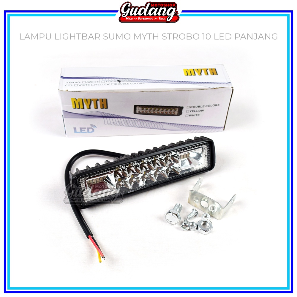 Lampu Tembak Lampu Depan Reflektor 3 LED 6 LED  8 LED Jelly 12 LED Panjang Mini Cree Double Mika CRF 150L KLX Dtracker Bigfoot