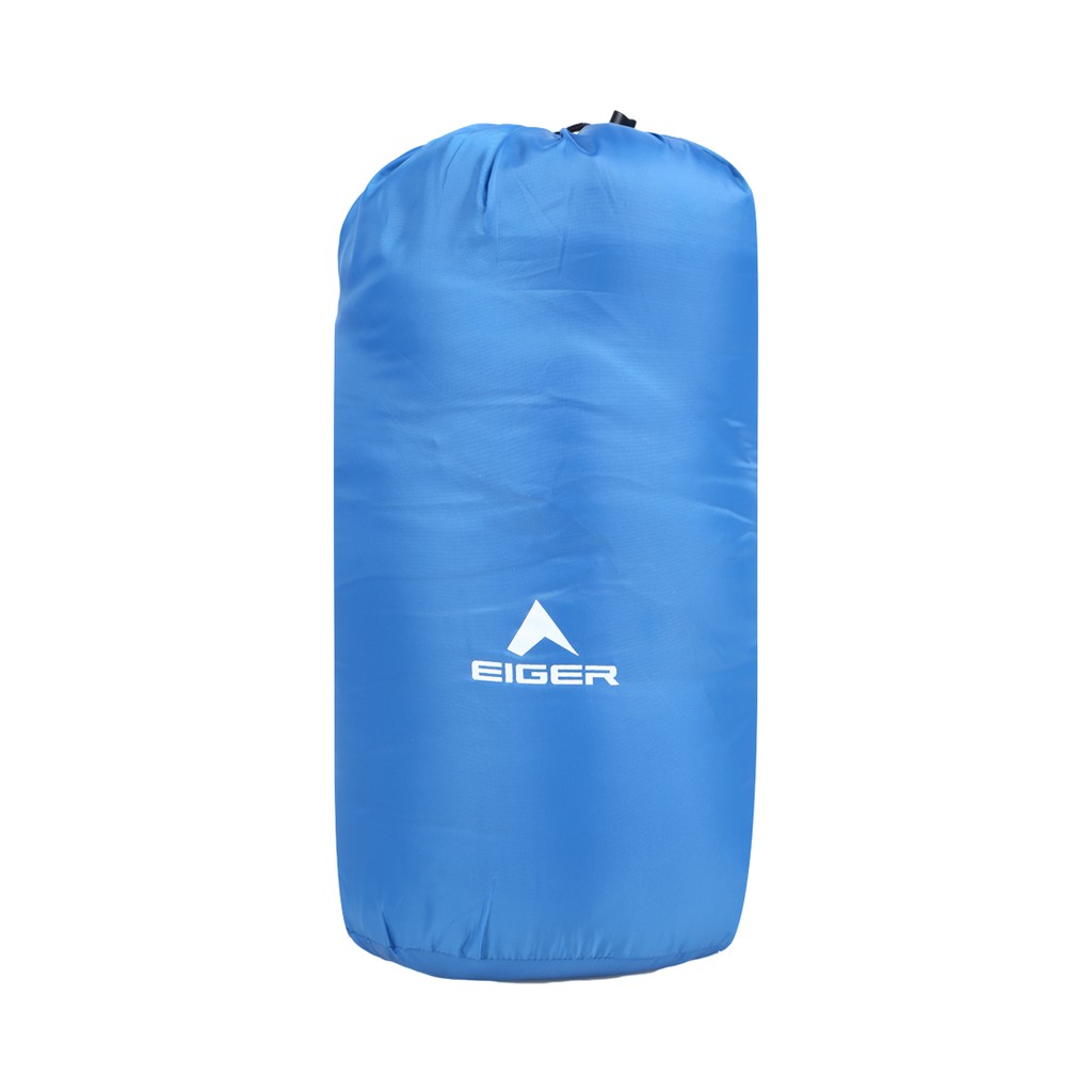 Eiger Sleeping Bag Mummy 250 Blue Shopee Indonesia