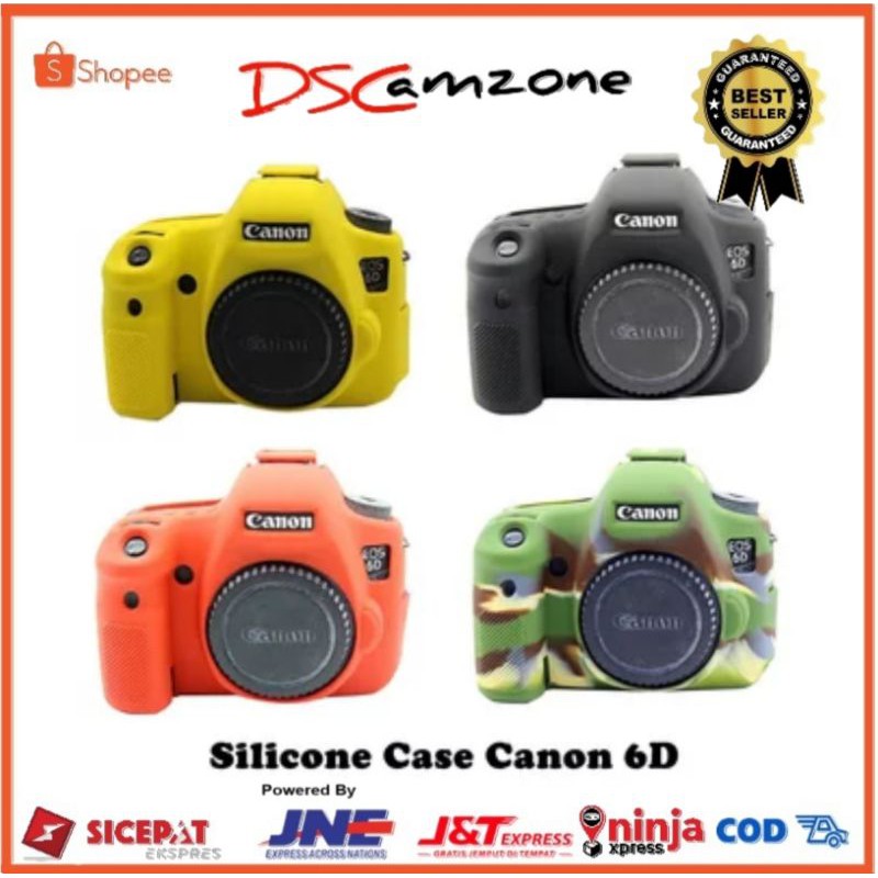 Case CANON 6D Pelindung Kamera -Silicone