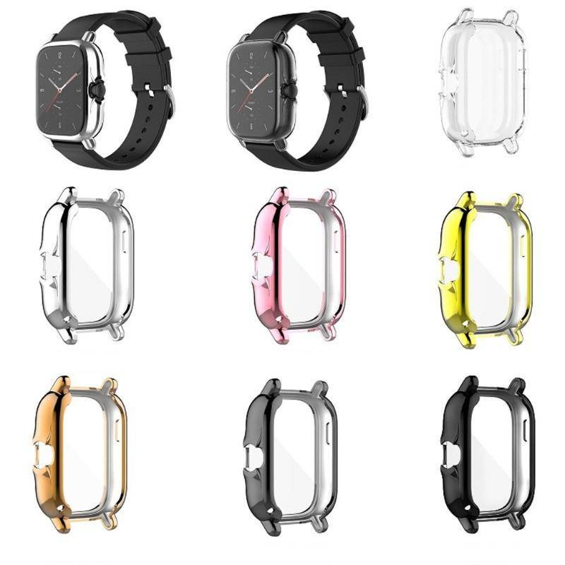 Case Pelindung Smartwatch Bahan Tpu Untuk Huami Amazfit Gts 2 2e 3 Amazfit Gts2 Gts2E Gts3