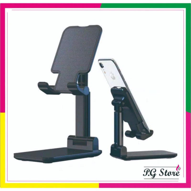 STAND HOLDER PHONE HOLDER LIPAT FOLDING DESKTOP MOBILE/ PENYANGGA DUDUKAN HP