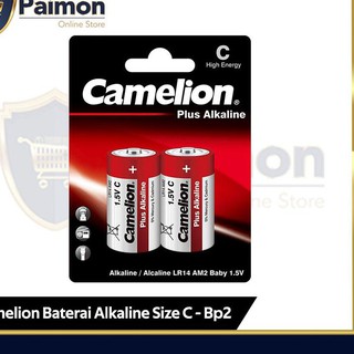 >Q-037 Baterai Alkaline | Camelion Baterai Alkaline Size C BP2 | LR14 【