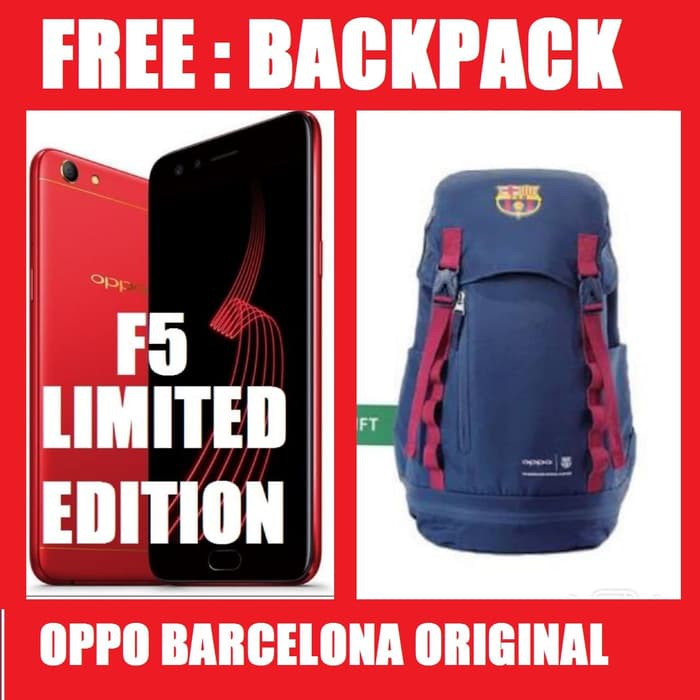 OPPO F5 RED RAM 4 GB / 32 GB
