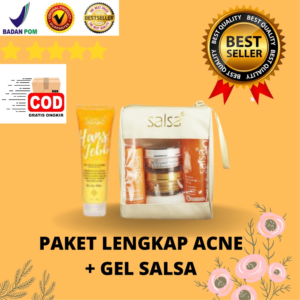 SALSA SKINCARE ACNE SERIES ORIGINAL BPOM | SALSA KOSMETIK | COD