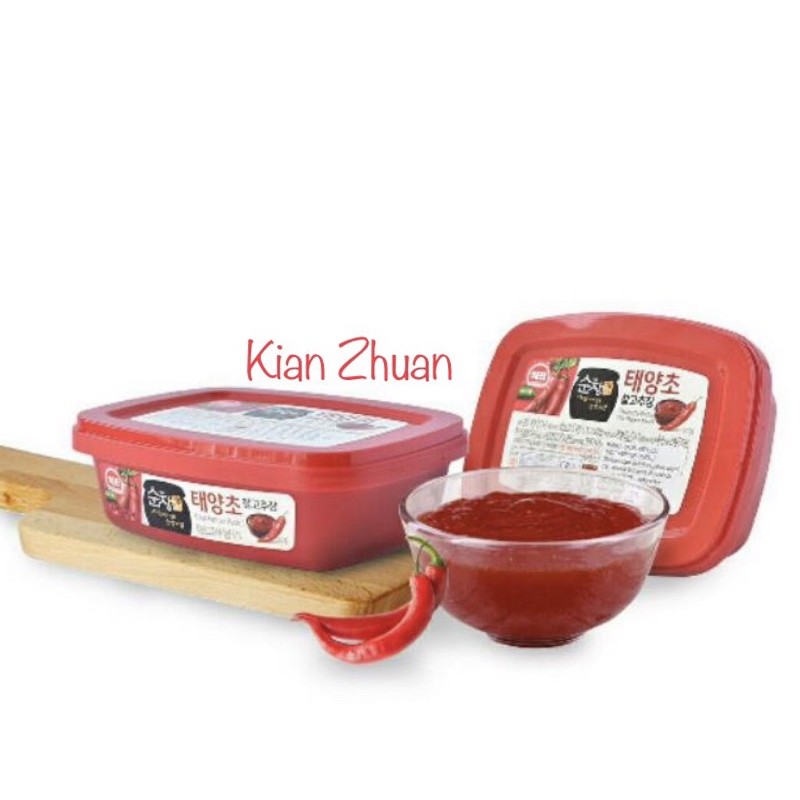 

Sajo Gochujang 170gr / Sambal Pasta Korea / Hot Pepper Paste