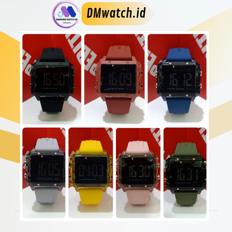 JAM TANGAN PRIA / WANITA EXPEDITION E 6817 E6817 DIGITAL RUBBER ORIGINAL