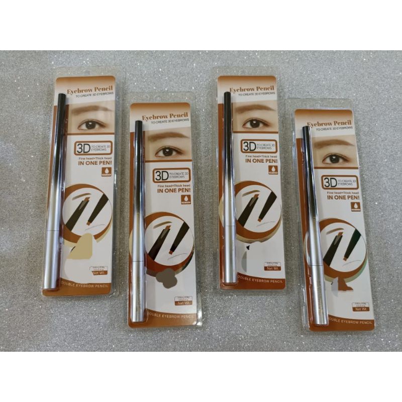 Miniso Eyebrow Pencil (Pensil Alis) Dua Sisi