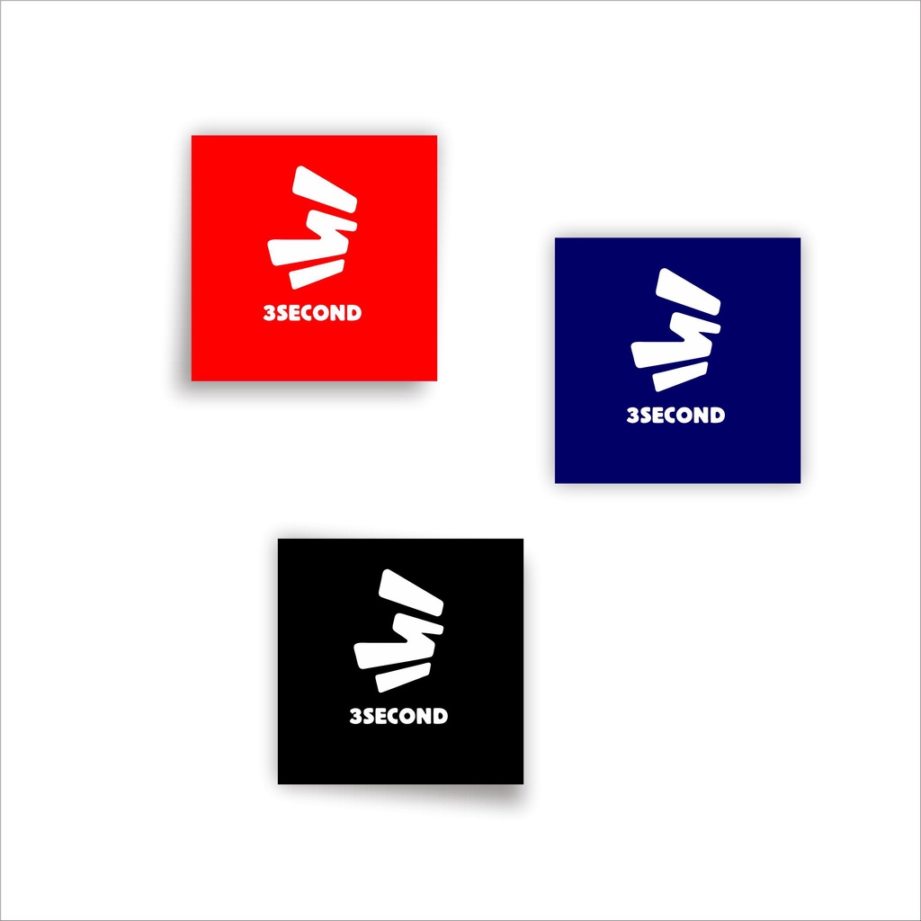 

Stiker brand 3second graftac distro sticker