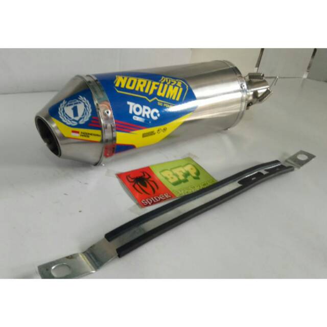 Silencer Knalpot Inlet 38mm Slincer Klx Norifumi Torc