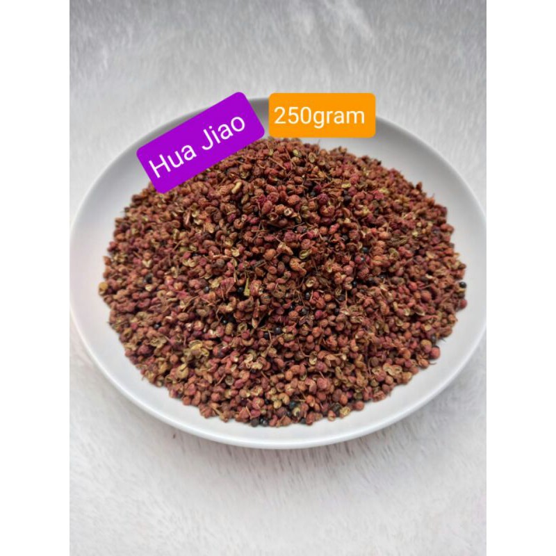 

SzeChuan Peppercorn 250gram / Hua Jiao/ SiChuan Pepper Lada