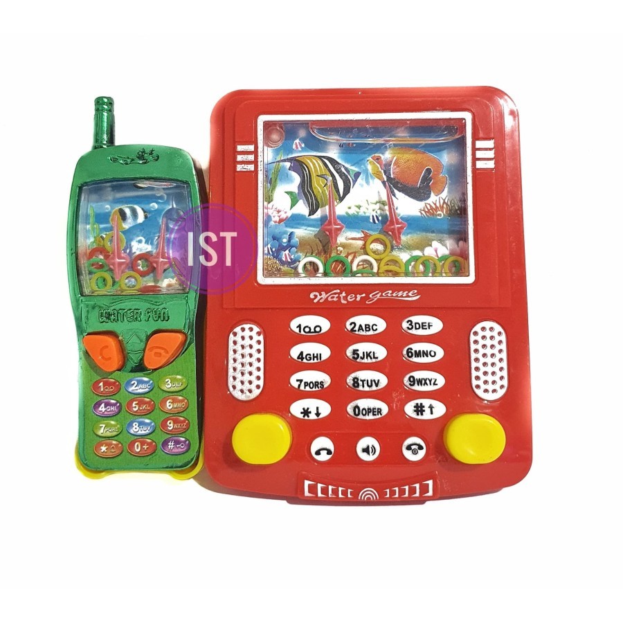 mwn.toys Mainan Anak Tradisional Game Air 2 PCS Bentuk TELEPON