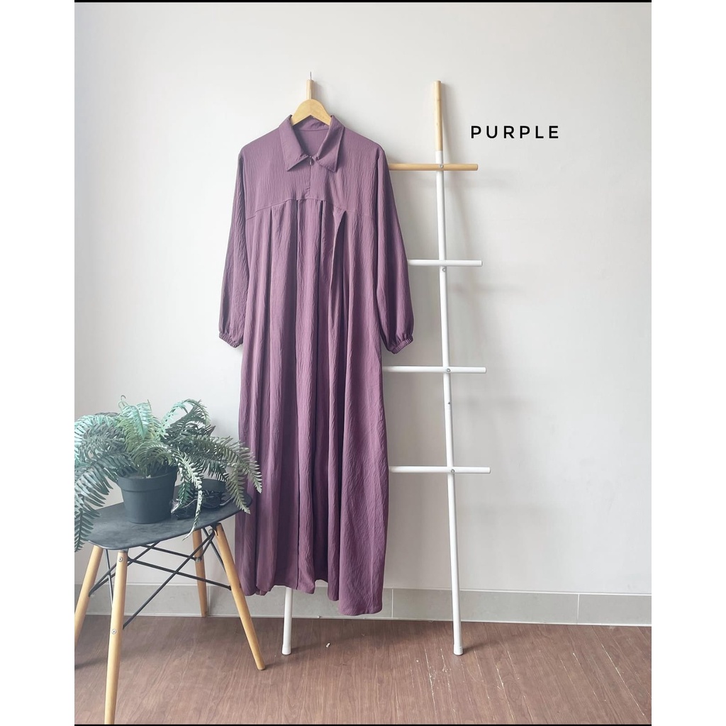 (MGA) GAMIS DIKKWA ATASAN WANITA CRINCLE AIRFLOW
