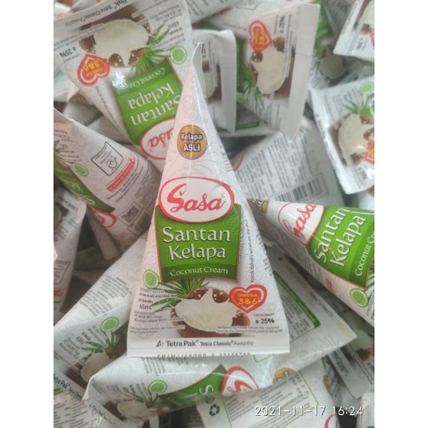 

Sasa Santan Kelapa 32x65ml.