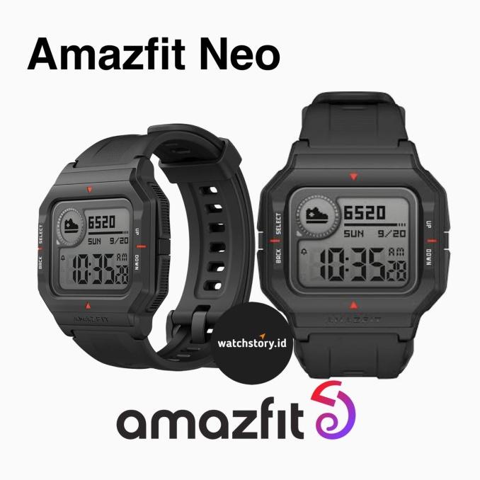 Amazfit Neo Retro Smartwatch - Garansi Resmi 1 Tahun Pranacitrazulda